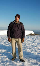 Winter snow on the 3 Peaks Challenge in May 2008