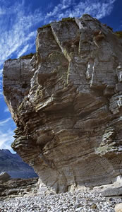 Sea cliffs at Elgol