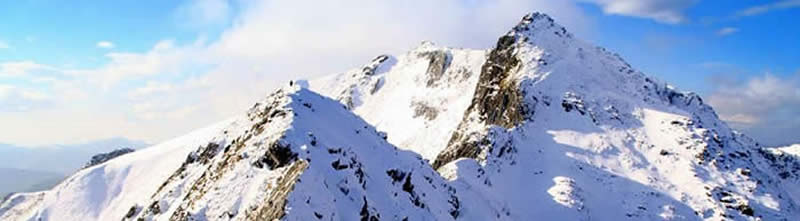The Forcan Ridge in winter