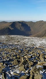 Looking north-west from Scafell Pike