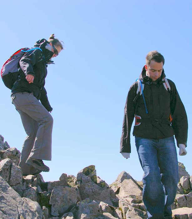 Winter mountain training weekend in the Lake District