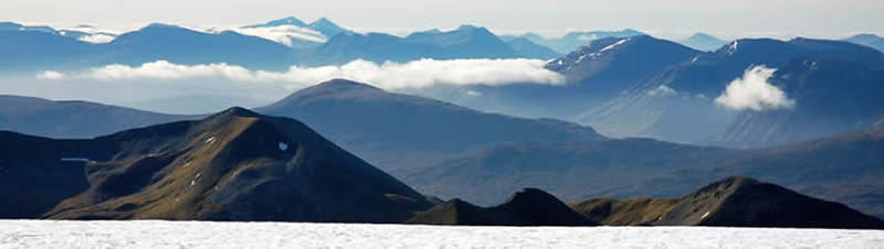 Ben Nevis summit panorama - West Highlands