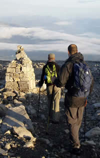 The summit of Ben Nevis