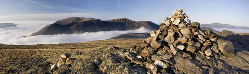 Cairn on the Coledale Horseshoe