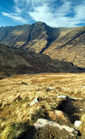 Mountains around Glencoe