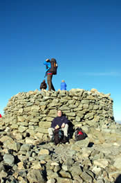 Summit cairn - Scafell Pike