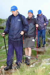 Tired and near the end of the first day - Lake District 24 Peaks Challenge