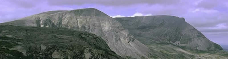 The eastern aspect of Arkle in Sutherland