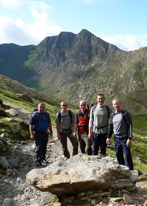 Ascending Snowdon - National 24 Hour 3 Peak Challenge